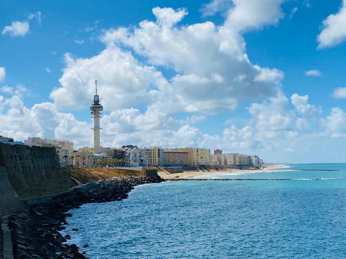 Atico Cadiz Playa Appartement Buitenkant foto